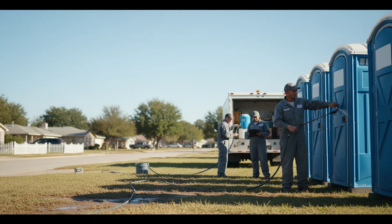 Long-Term Portable Toilet Rental in Harrah, WA near me